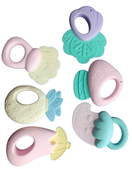 Baby Rattle Teether Toys ( 6pcs )