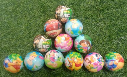 Disney Printed Squishy Rubber Bouncy Balls