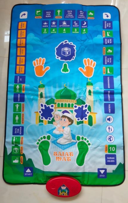 Kids Educational Prayer Salat Mat