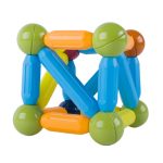 Kids Brain Develop Educational Toy Magnetic Sticks And Balls Box - Image 3
