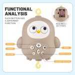 Remote Control Musical Hanging Baby Crib Toy - Image 5