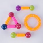 Kids Brain Develop Educational Toy Magnetic Sticks And Balls Box - Image 4